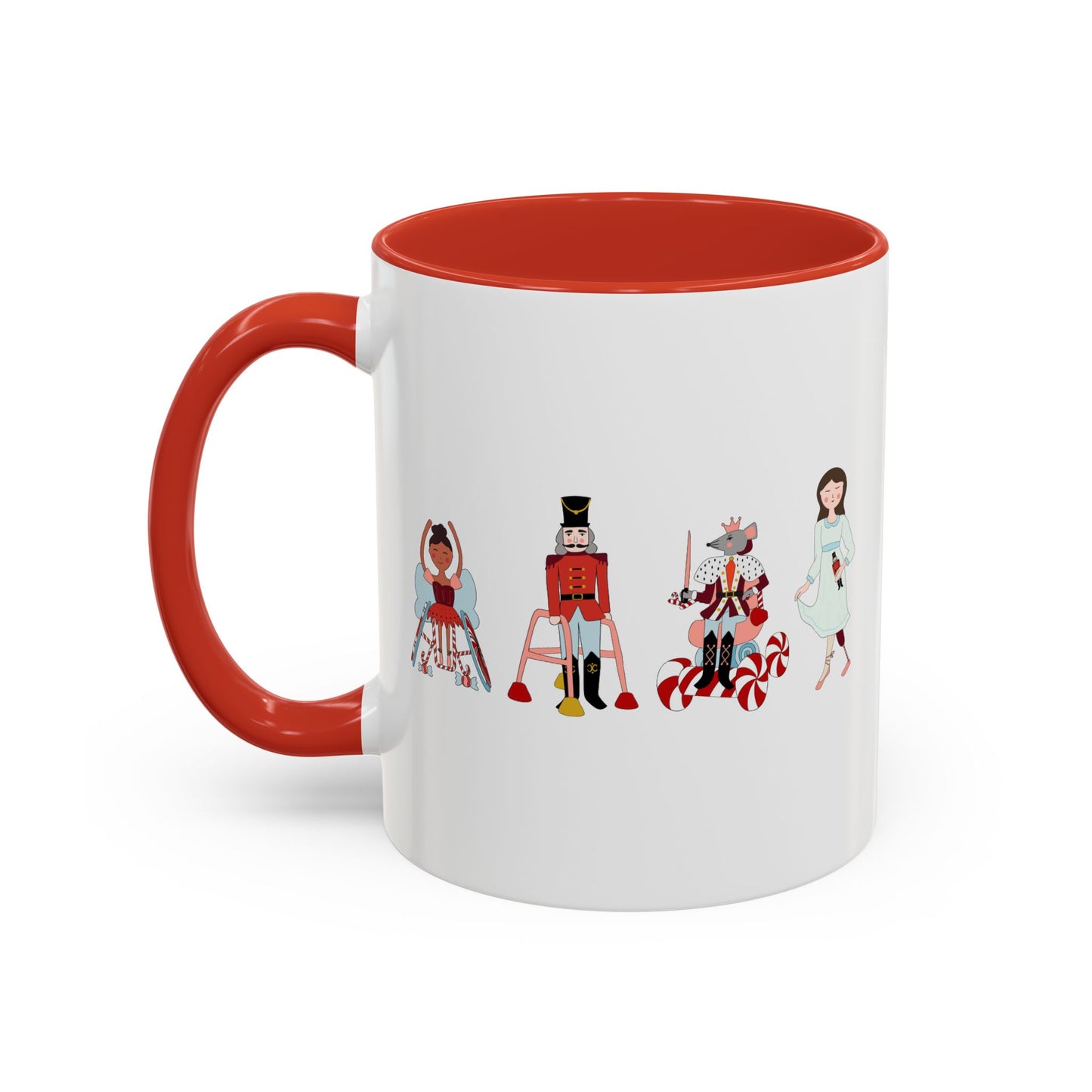 Christmas Sugar Plug Accent Coffee Mug (11, 15oz)