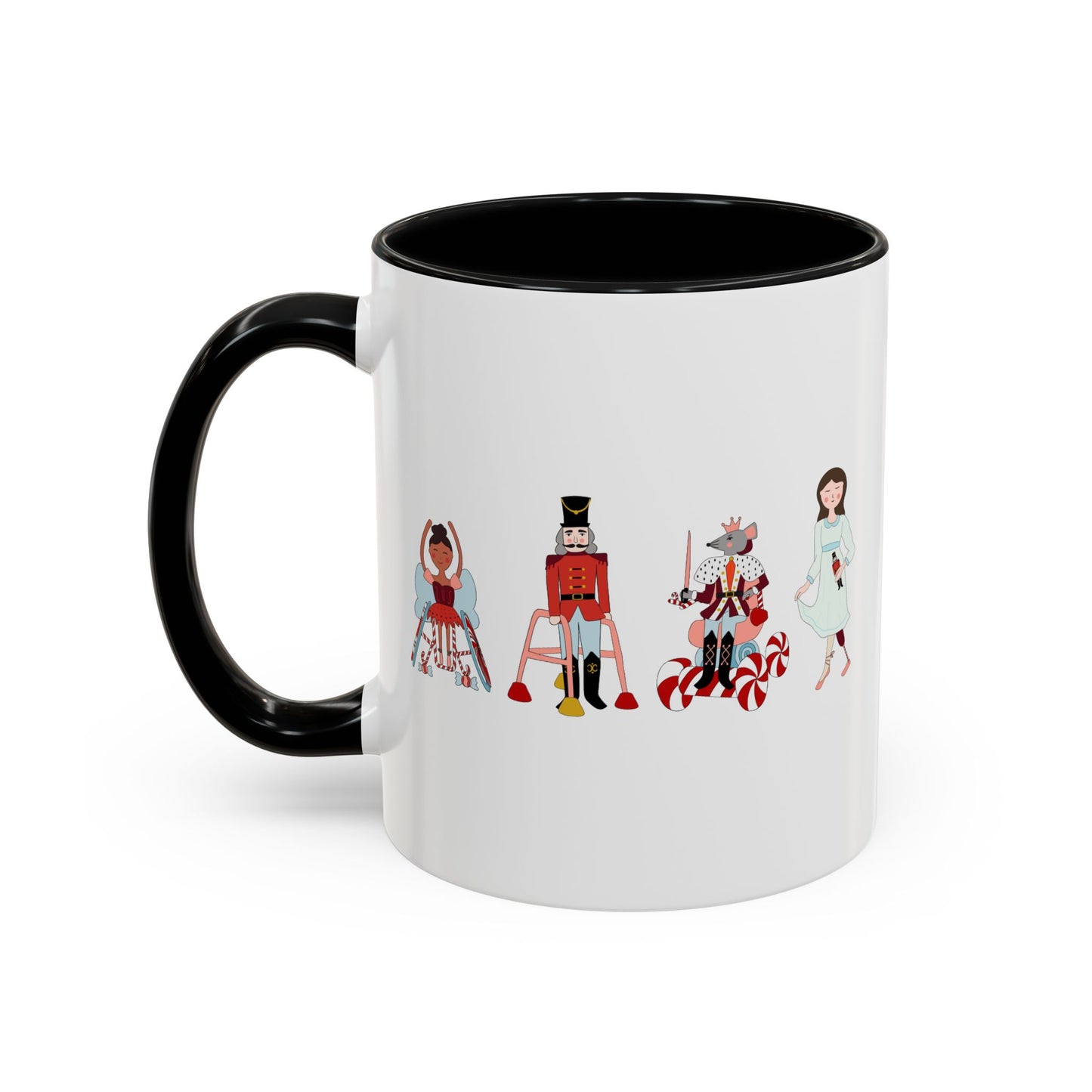 Christmas Sugar Plug Accent Coffee Mug (11, 15oz)