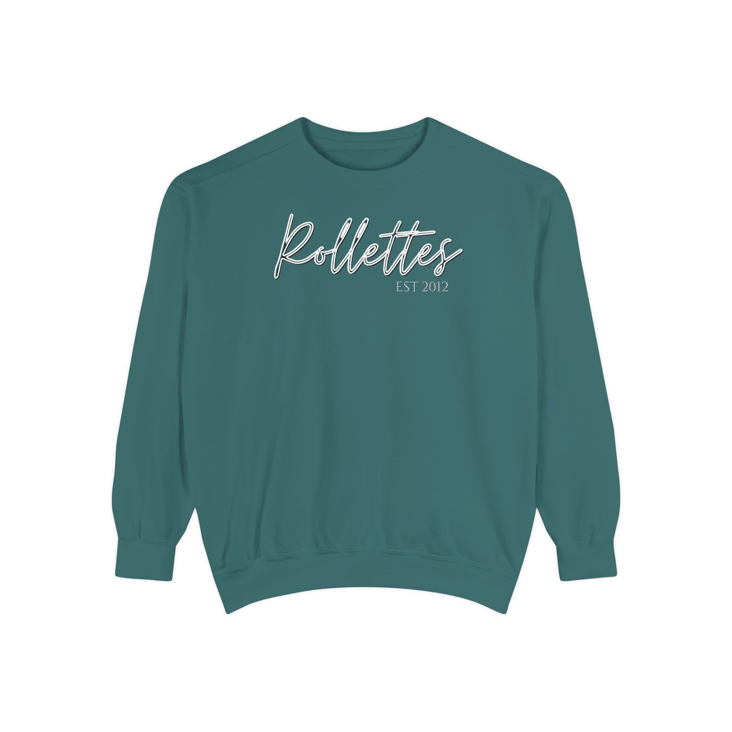 Rollettes Script Logo Comfort Colors Sweatshirt