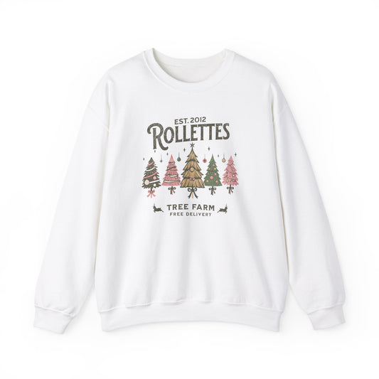 Rollettes Christmas Tree Farm Crewneck Sweatshirt