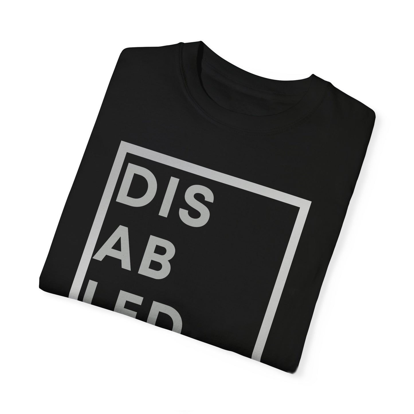 DIABW Gray Black Comfort Colors Tee