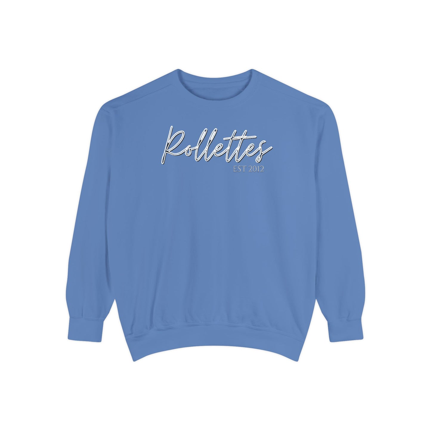 Rollettes Script Logo Comfort Colors Sweatshirt