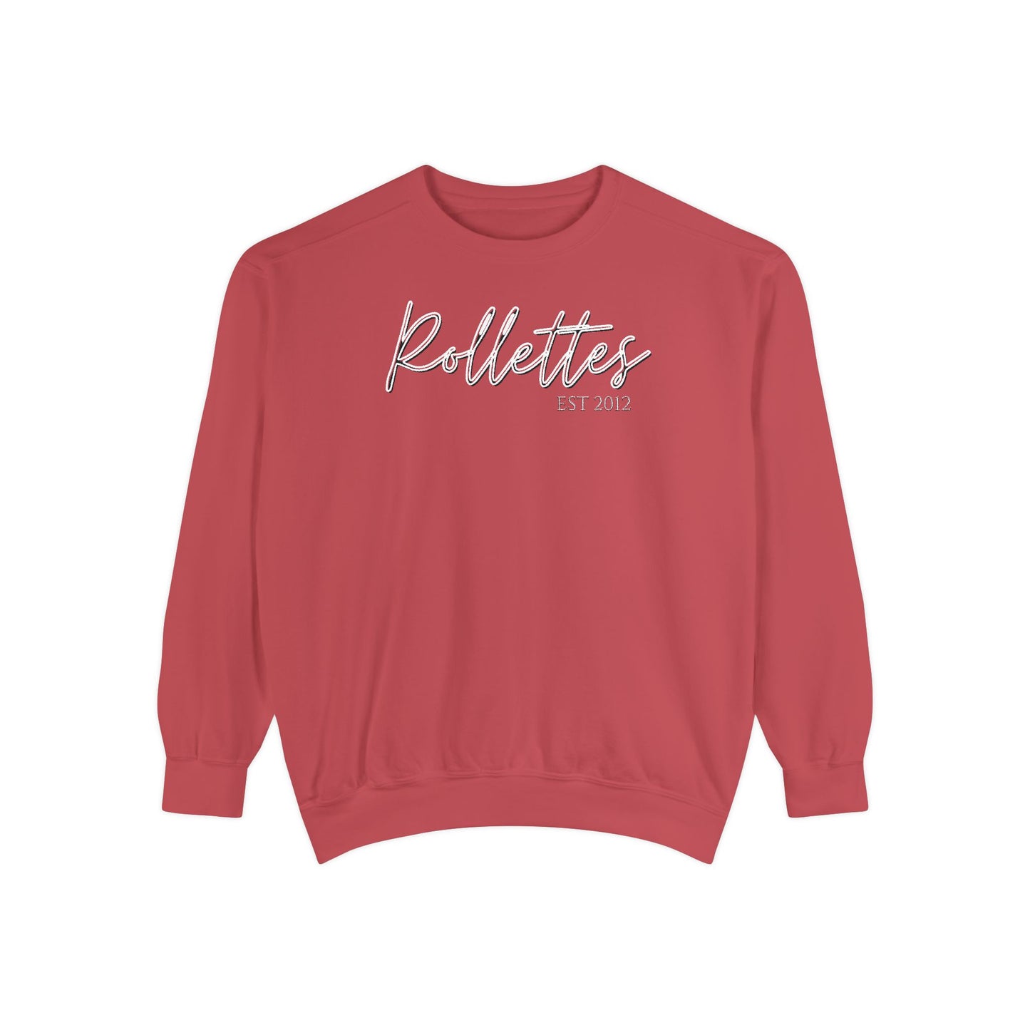 Rollettes Script Logo Comfort Colors Sweatshirt