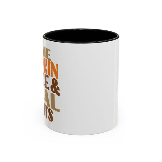 Pumpkin Spice and Equal Rights Accent Coffee Mug (11, 15oz)