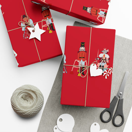 Christmas Sugar Plum Gift Wrap Papers