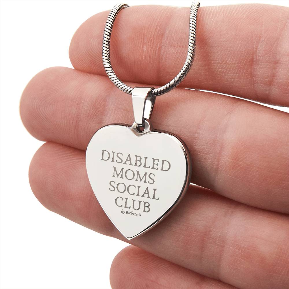 Disabled Mom's Social Club Necklace