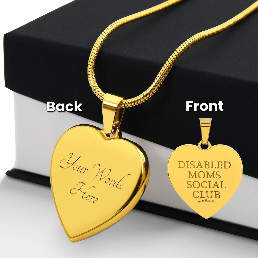 Disabled Mom's Social Club Necklace