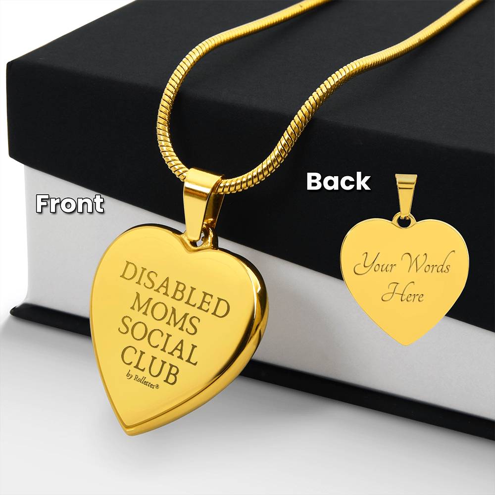 Disabled Mom's Social Club Necklace